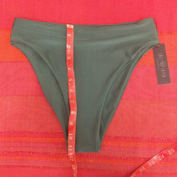 "Emerald City" bikini top M, bottom L! - Picture 4 of 4